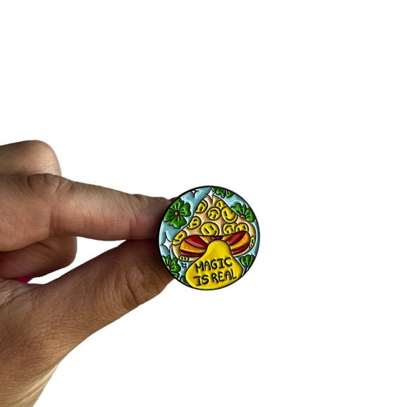 Magic is Real Enamel Pin - Picture 2 of 2